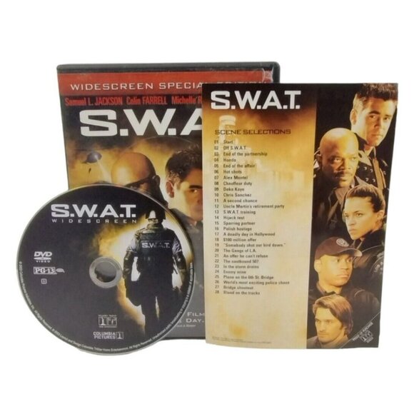 SWAT Widescreen Special Edition Samuel L Jackson Colin Farrell Columbia Pictures - Picture 4 of 4